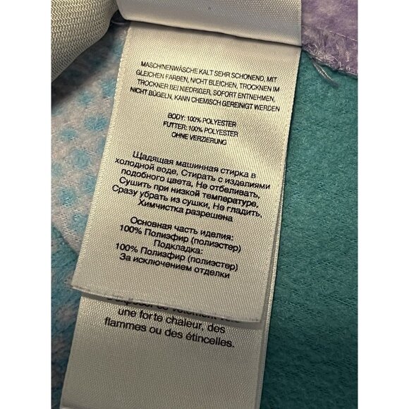 Girls Youth Columbia Size18/20 Lightweight Fleece Jacket Rainbow Outdoor Comfort - Picture 13 of 16